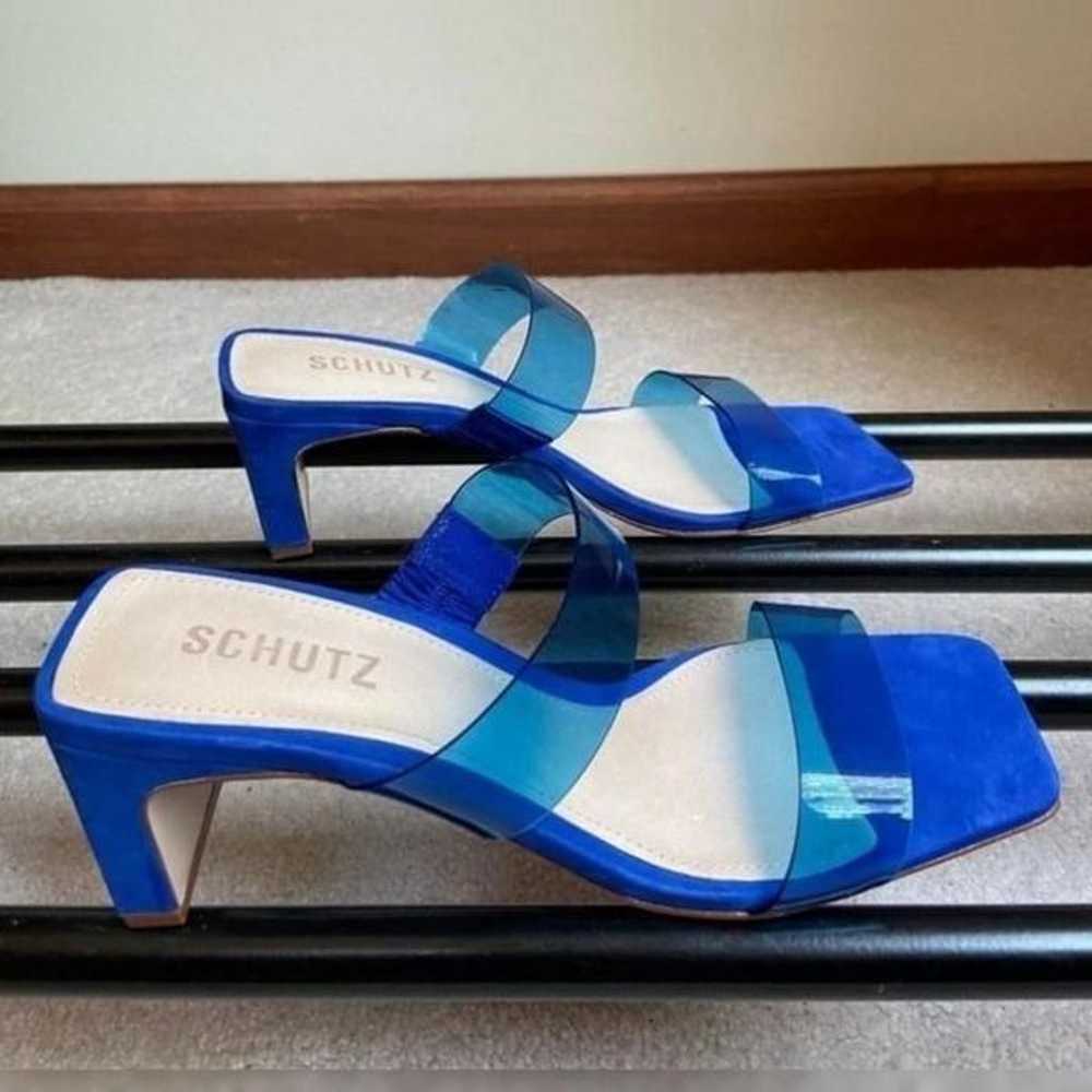 SCHUTZ Women Taina Leather Slide Sandals - NEW NW… - image 2