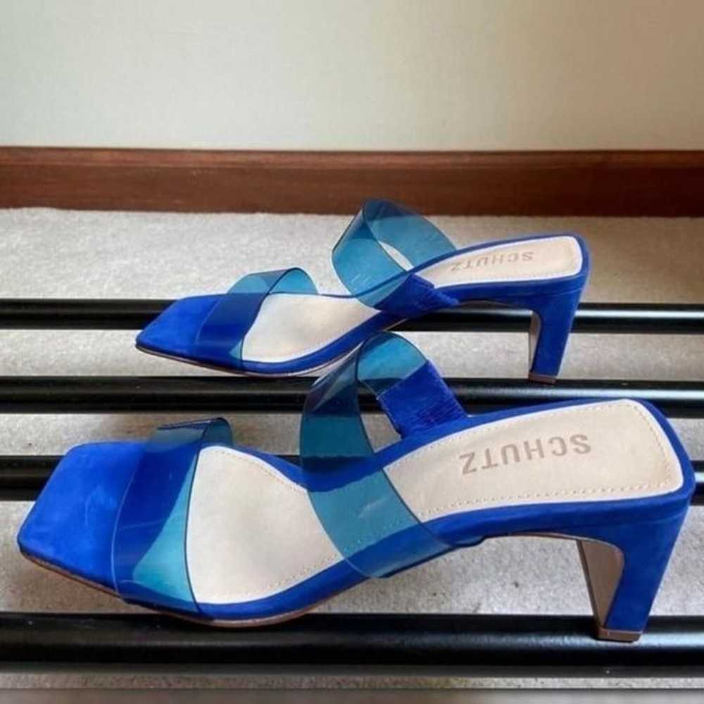SCHUTZ Women Taina Leather Slide Sandals - NEW NW… - image 3