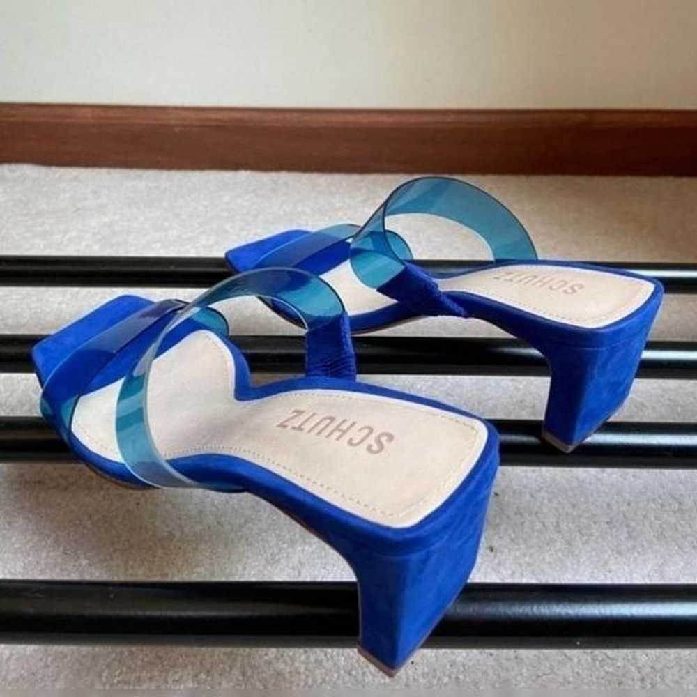SCHUTZ Women Taina Leather Slide Sandals - NEW NW… - image 5