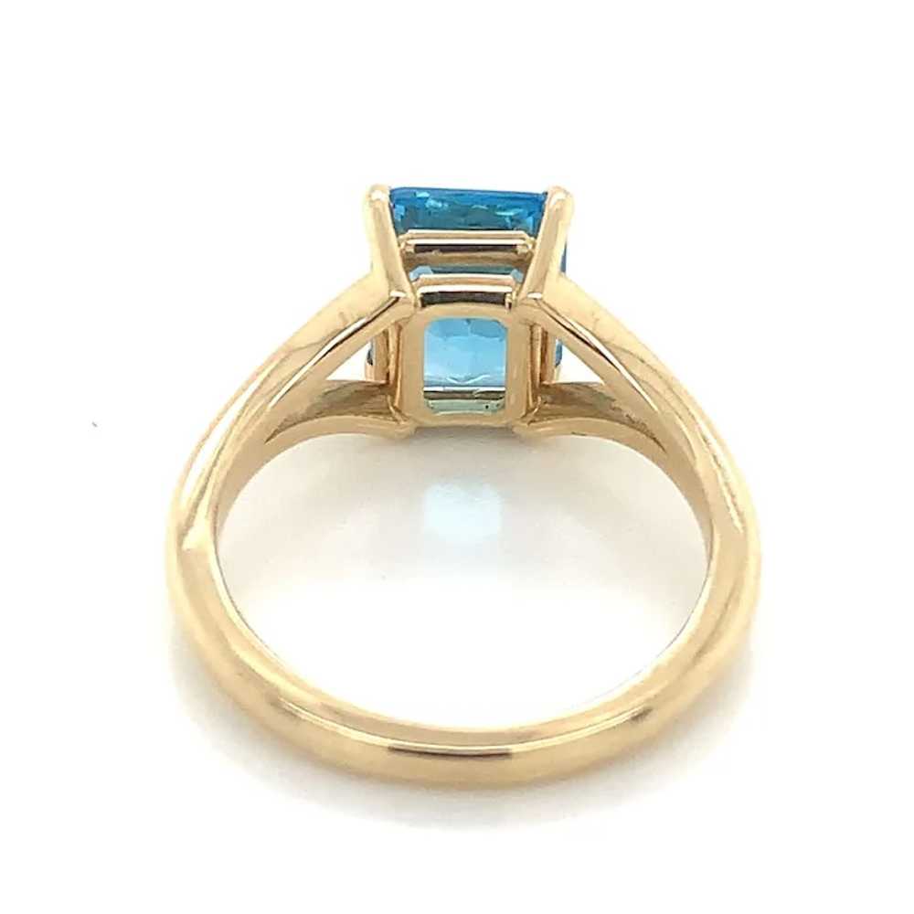 Blue Topaz Ring - image 2