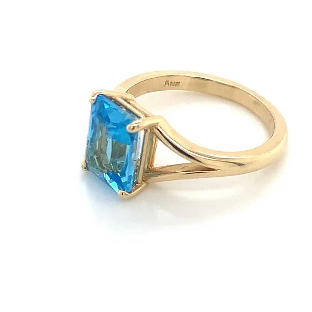 Blue Topaz Ring - image 6