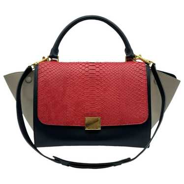 Celine Trapèze leather handbag