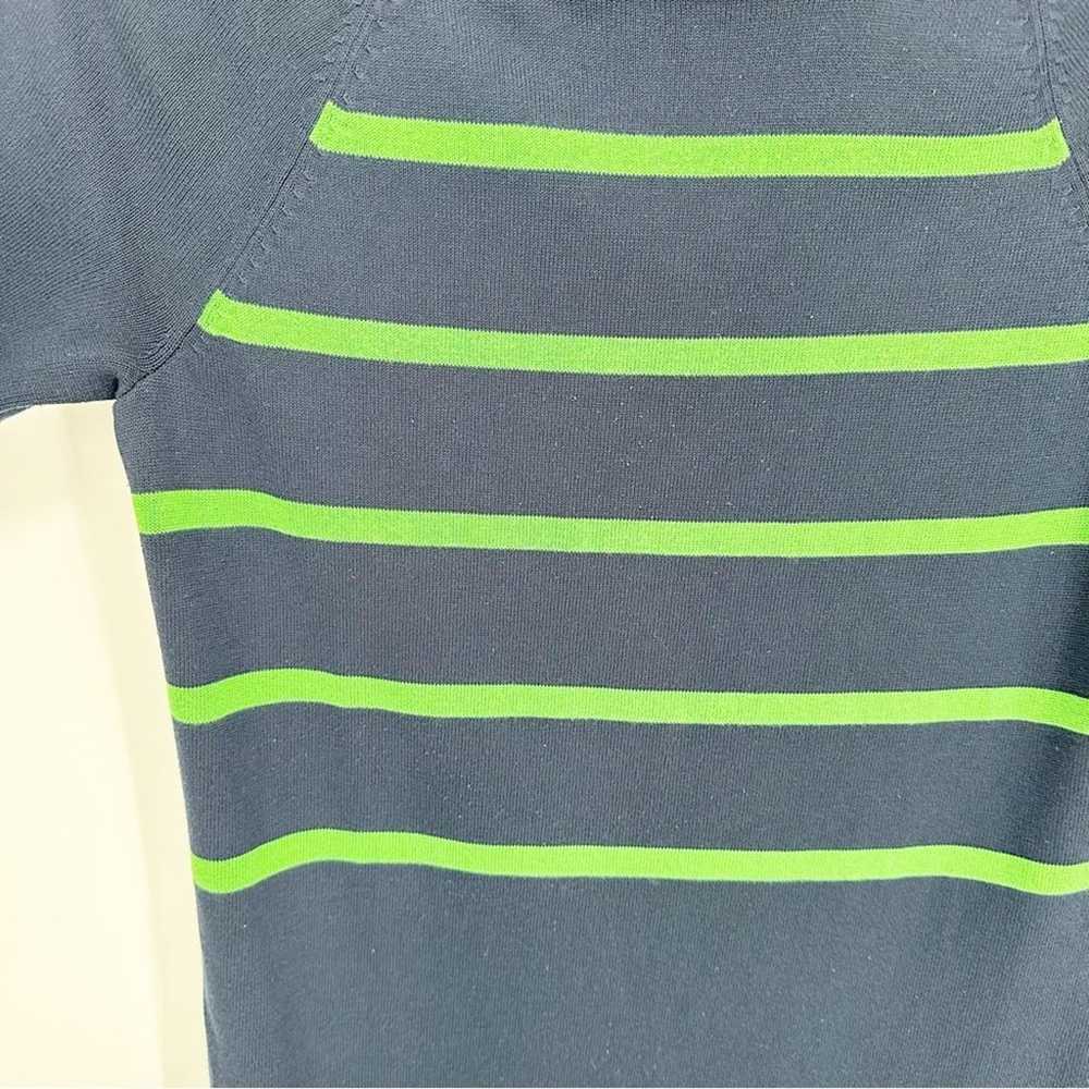 Vineyard Vines Navy & Tree Stripe Sweater Dress - image 8