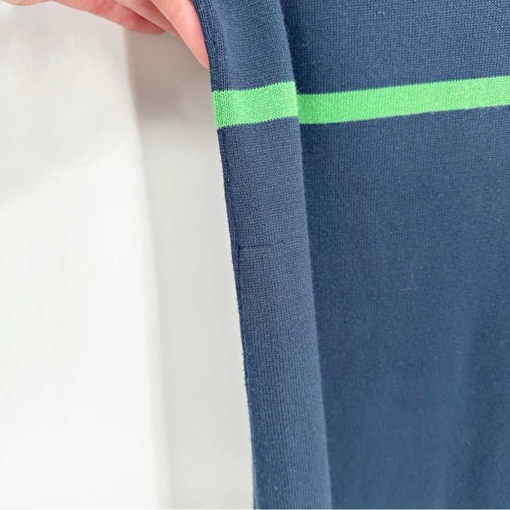 Vineyard Vines Navy & Tree Stripe Sweater Dress - image 9