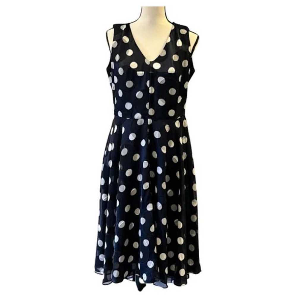 Ann Taylor Factory Sleeveless size 2 Navy dress w… - image 1