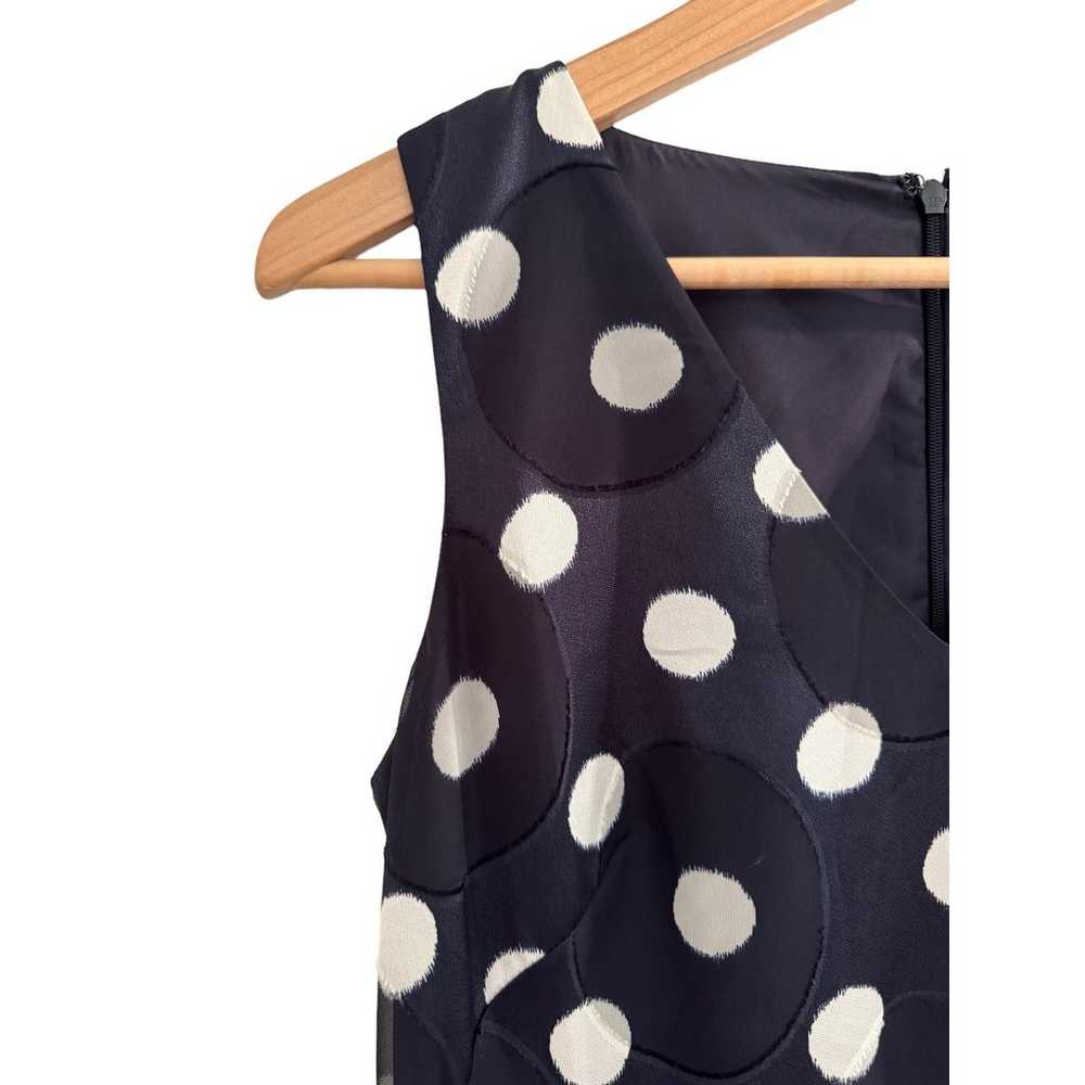 Ann Taylor Factory Sleeveless size 2 Navy dress w… - image 3