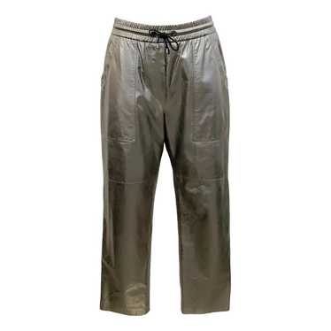 Brunello Cucinelli Leather trousers