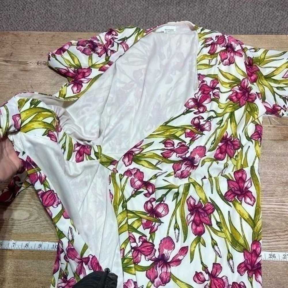 June & Hudson Women's Floral Wrap Dress Maxi Spri… - image 11