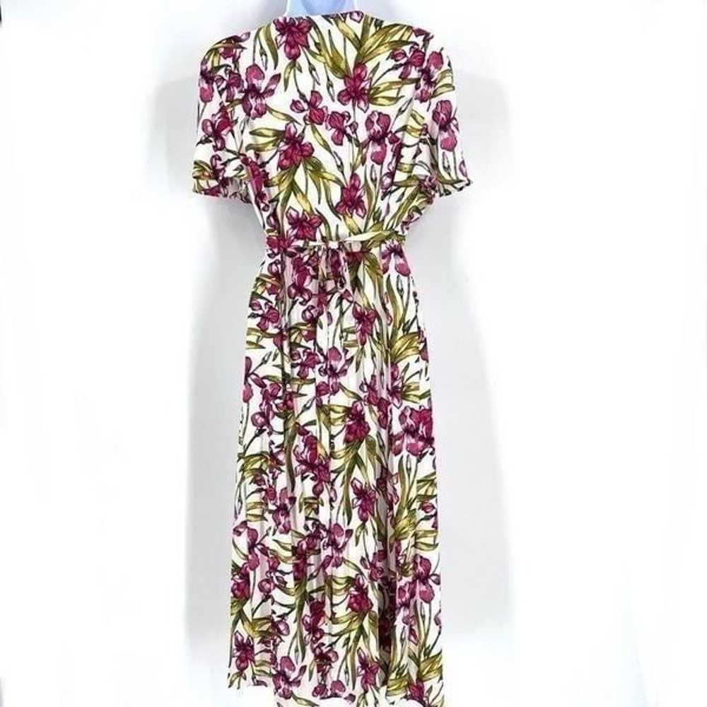 June & Hudson Women's Floral Wrap Dress Maxi Spri… - image 3
