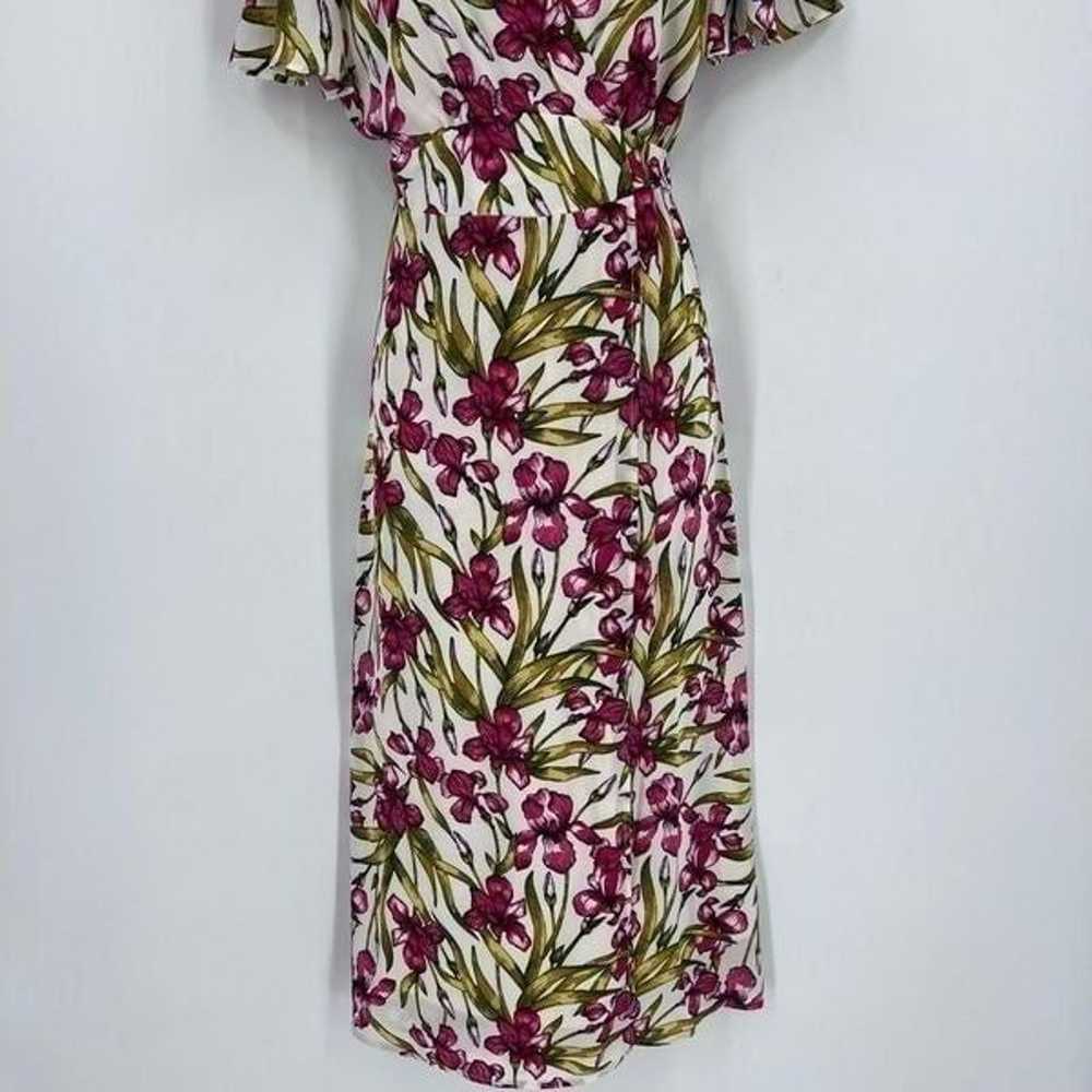 June & Hudson Women's Floral Wrap Dress Maxi Spri… - image 5