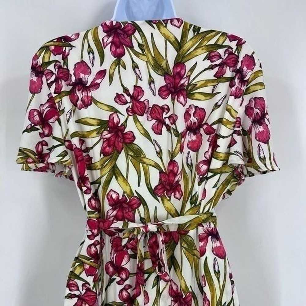 June & Hudson Women's Floral Wrap Dress Maxi Spri… - image 6