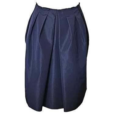 【新品・未使用】PRADA シルク スカート ネイビー 40 楽天市場】【中古】 プラダPRADA シルクミニスカート 紺40