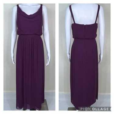 After Six Cowl Neck Evening Gown