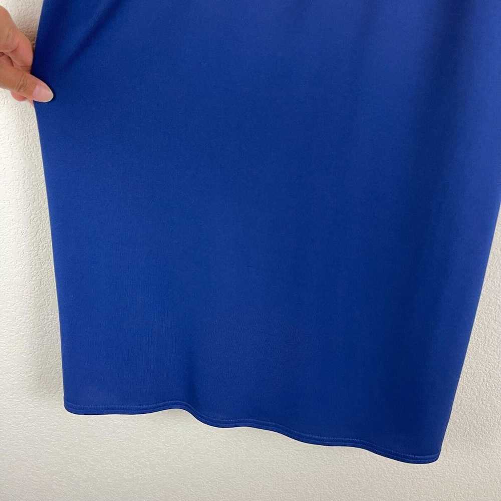 Tadashi Collection Halter Dress Womens Medium Blu… - image 5