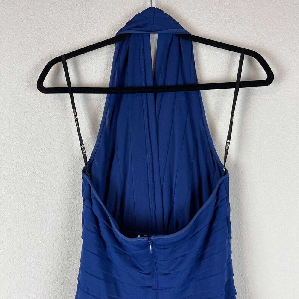 Tadashi Collection Halter Dress Womens Medium Blu… - image 7