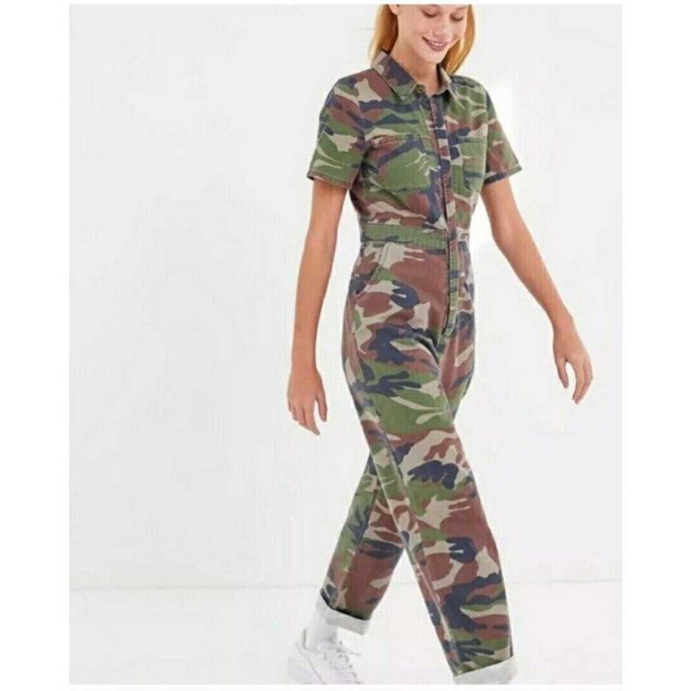 Women BDG Urban Outfitters Camouflage Jumpsuit Fl… - image 1