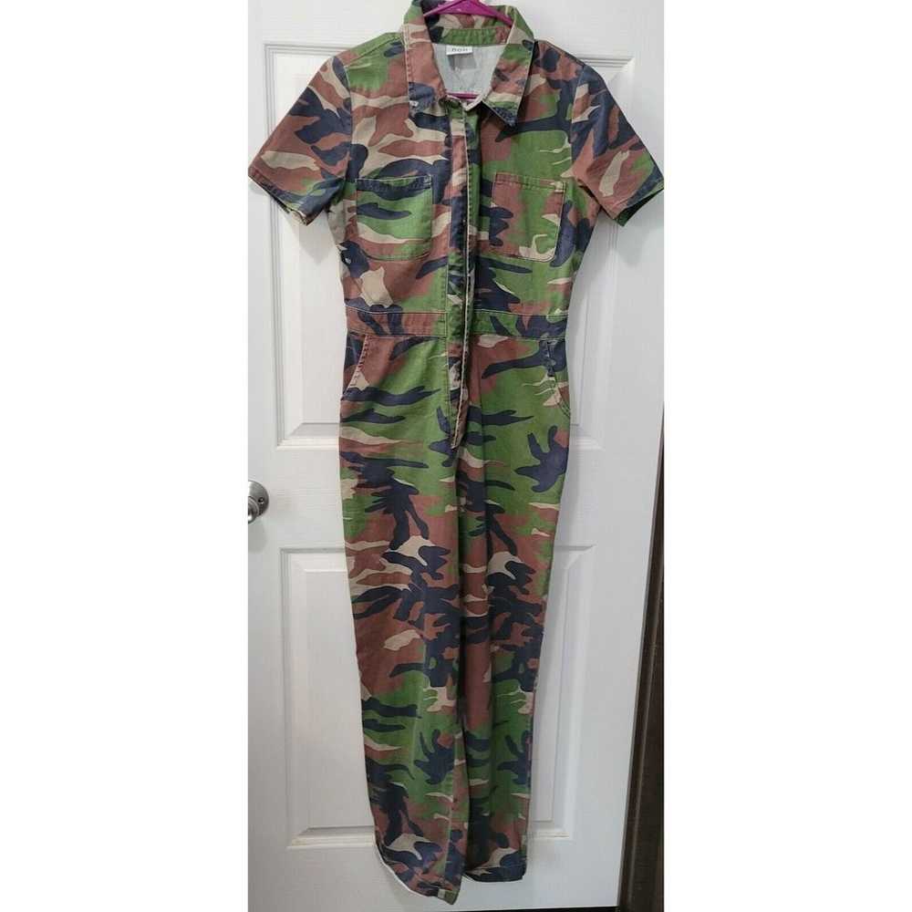 Women BDG Urban Outfitters Camouflage Jumpsuit Fl… - image 4