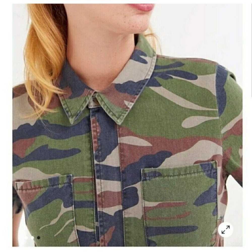 Women BDG Urban Outfitters Camouflage Jumpsuit Fl… - image 6
