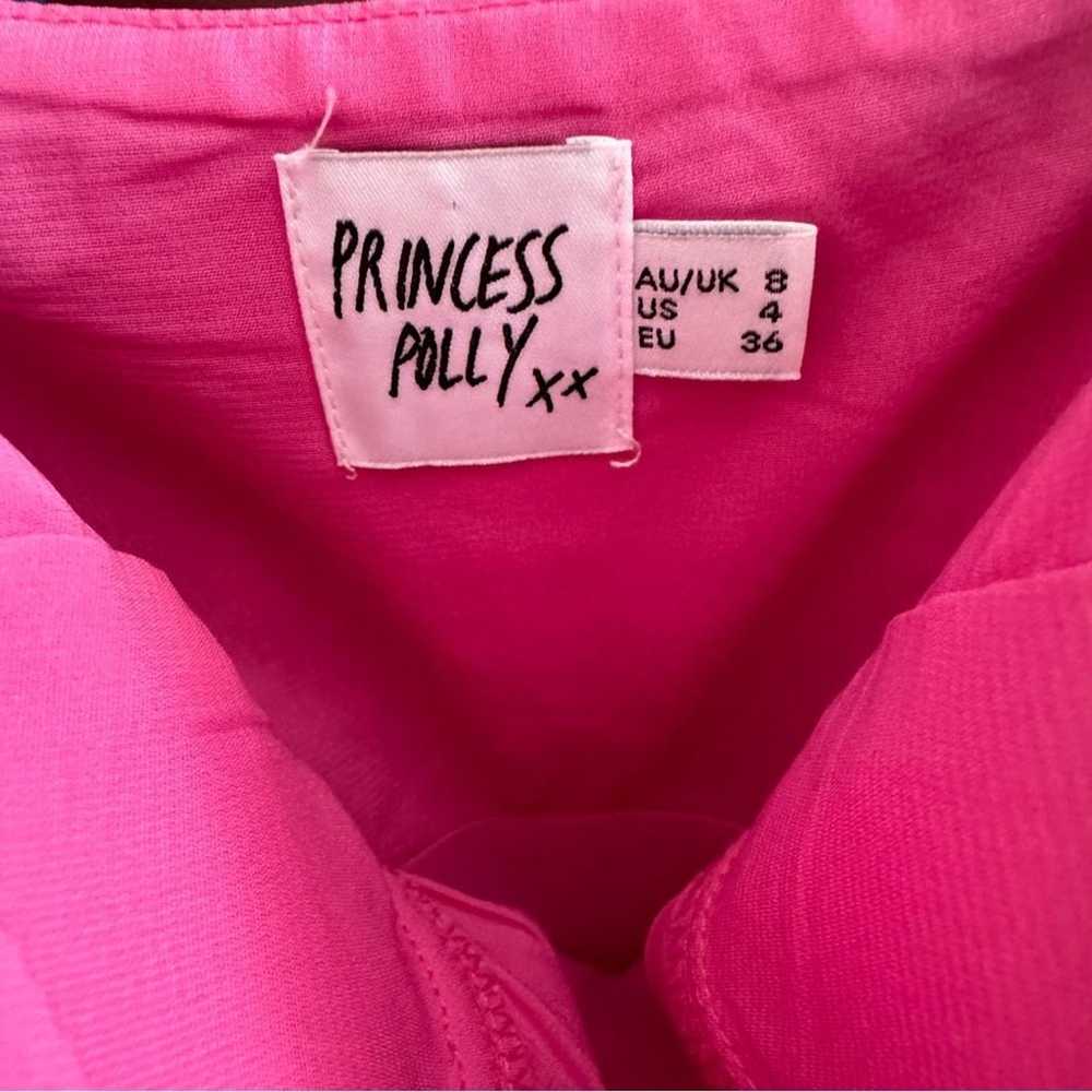 Princess Polly Hot Pink Cowl Neck Corset Waist Mi… - image 7