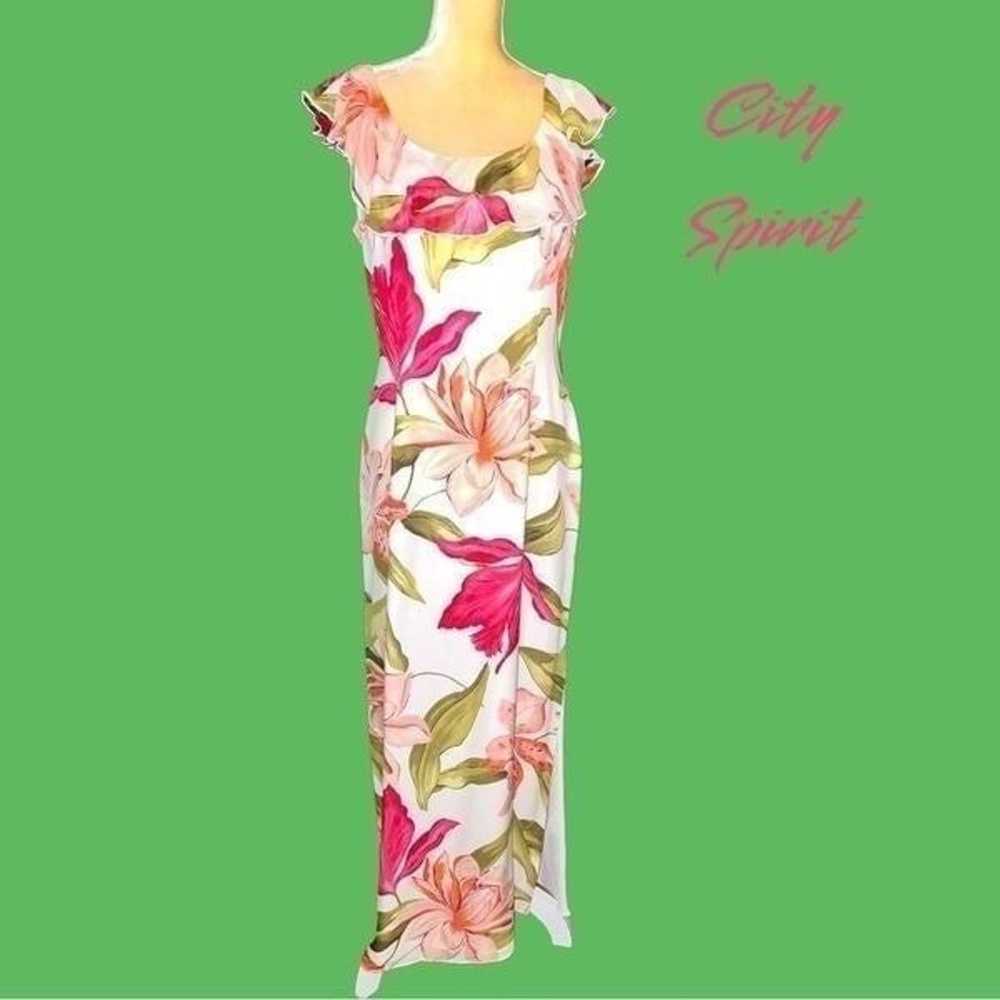 City Spirit beautiful floral maxi dress! New - image 1