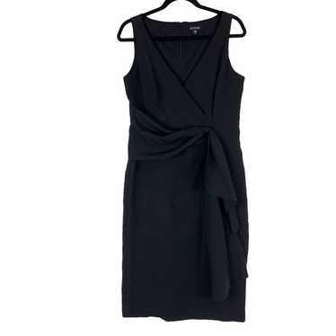 Marina Womens size 10 dress black sleeveless faux… - image 1