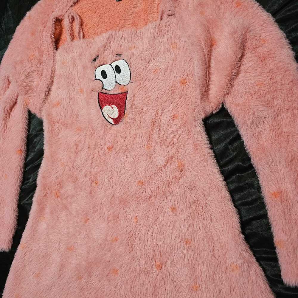 Patrick faux fur dress with cardigan - image 2