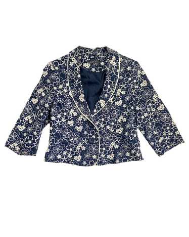 Alex and Co Alex and Co Navy Floral Blazer