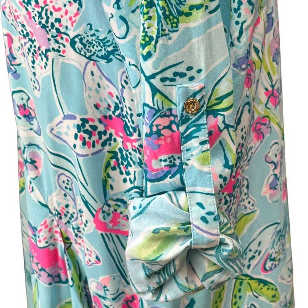 Lilly Pulitzer Lillith Dress XS Sway This Way Bal… - image 11