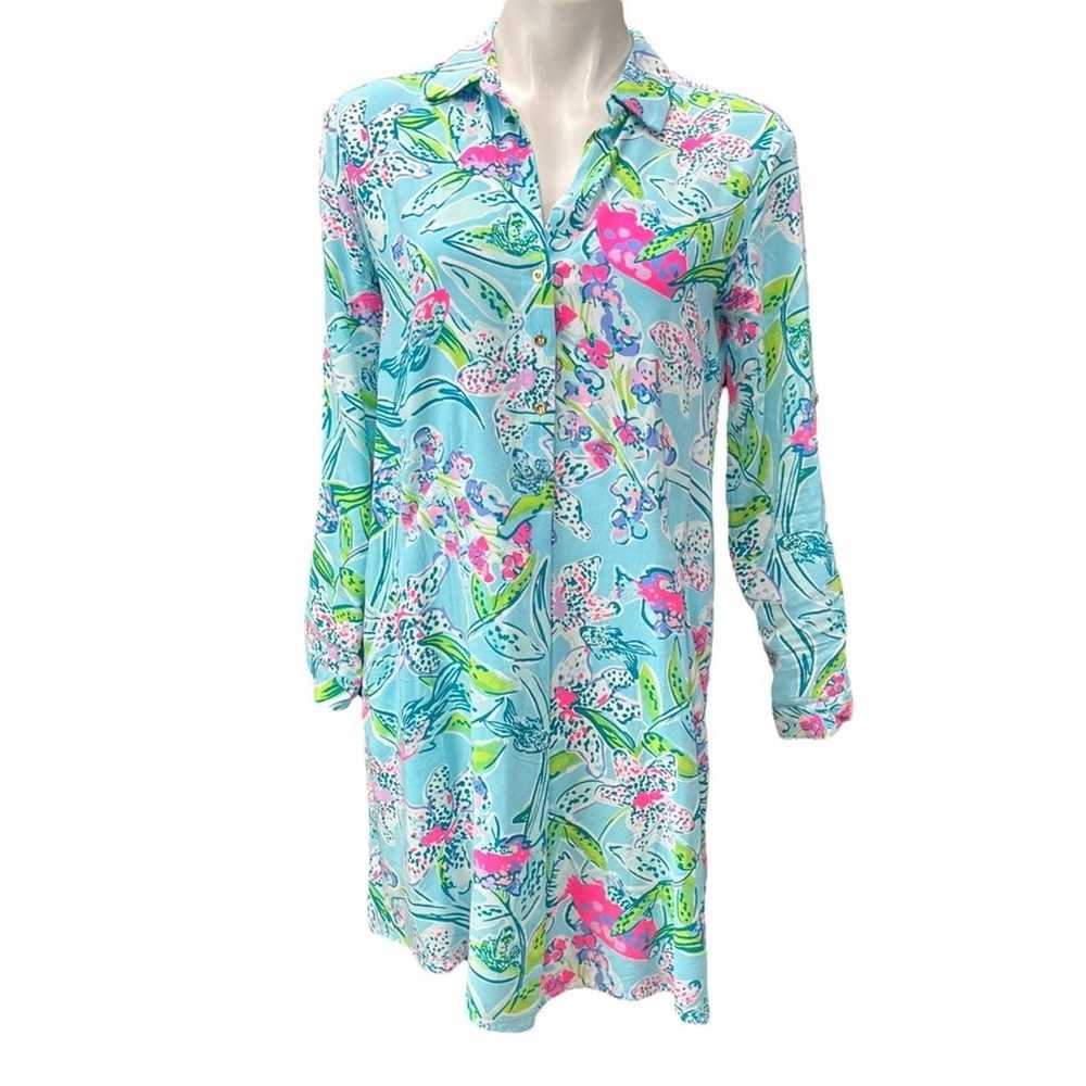 Lilly Pulitzer Lillith Dress XS Sway This Way Bal… - image 2