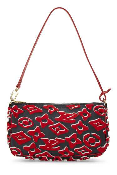 Urs Fisher x Louis Vuitton Red Tufted Monogram Poc