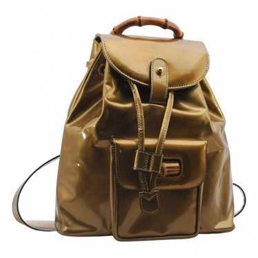 Gucci Patent leather backpack