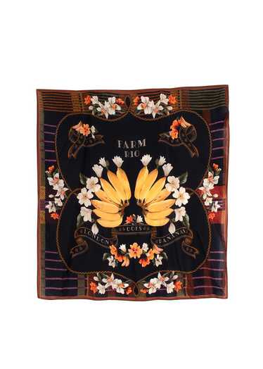 Managed by hewi Farm Rio Navy Floral Scarf