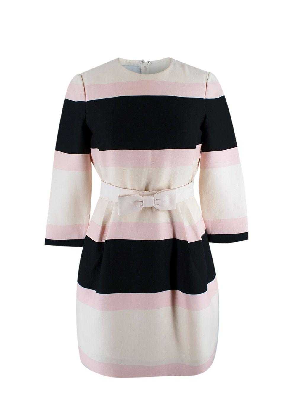 Managed by hewi Valentino Striped Wool and Silk B… - image 3