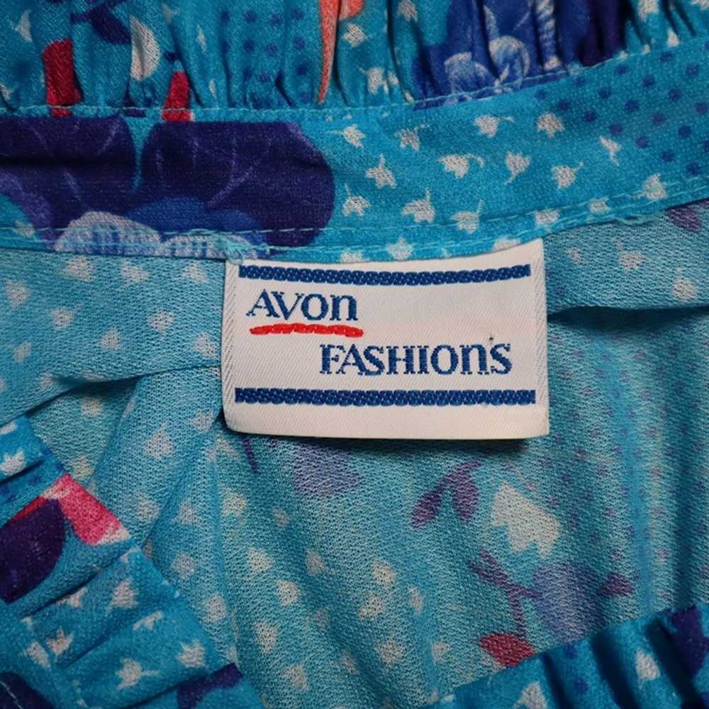 Avon Fashions Women's Dress Vintage Size Medium R… - image 2