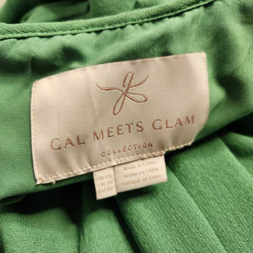 Gal Meets Glam Green Elsie Double Tie Waist Sleev… - image 4