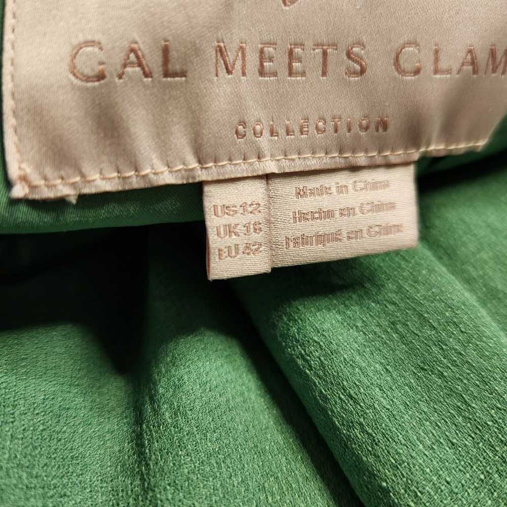 Gal Meets Glam Green Elsie Double Tie Waist Sleev… - image 6