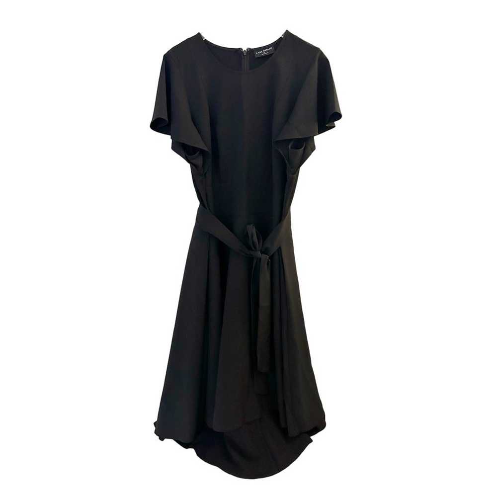 Lane Bryant Lena Midi Dress Black Plus Size 20 Fo… - image 3