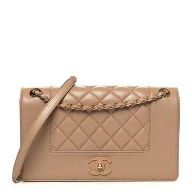 CHANEL Sheepskin Quilted Vintage Mademoiselle Flap