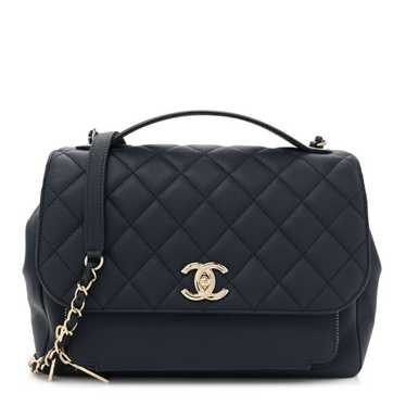 CHANEL Caviar Quilted Large Business Affinity Flap
