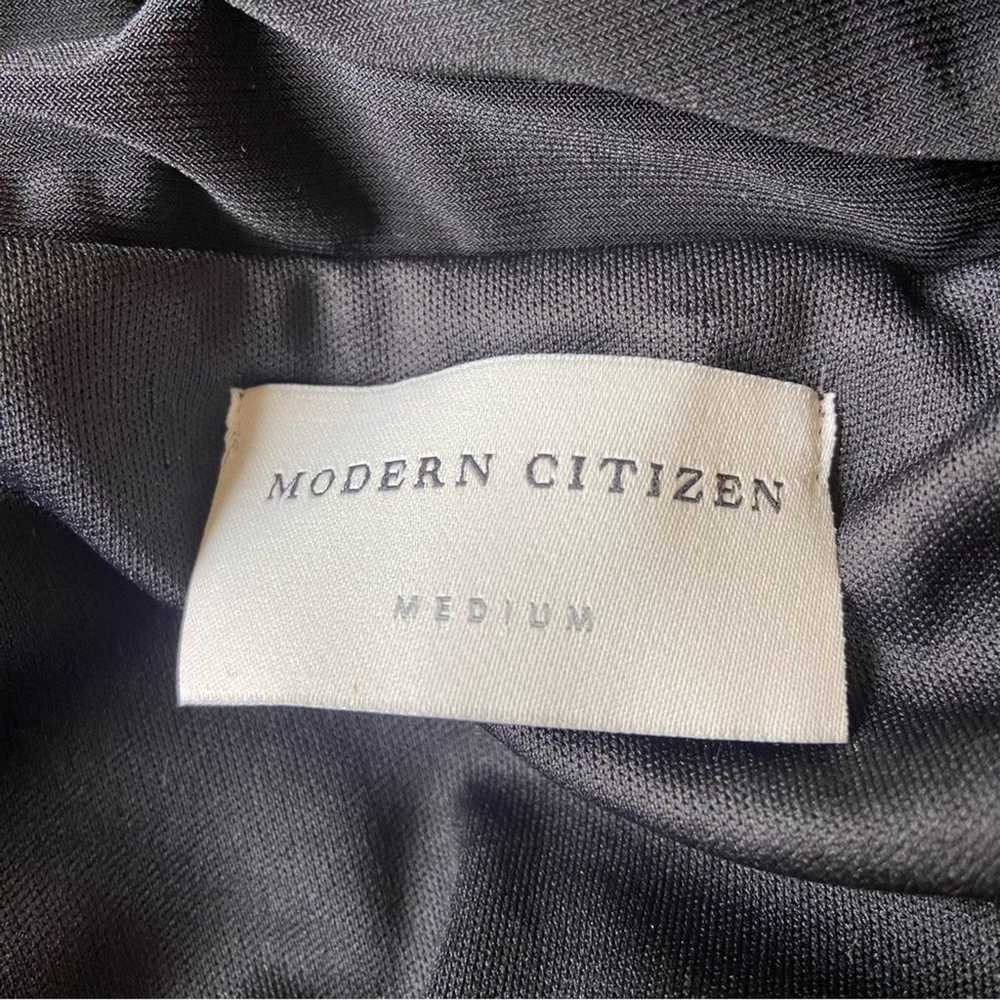 Modern Citizen M ruched side off shoulder black m… - image 5