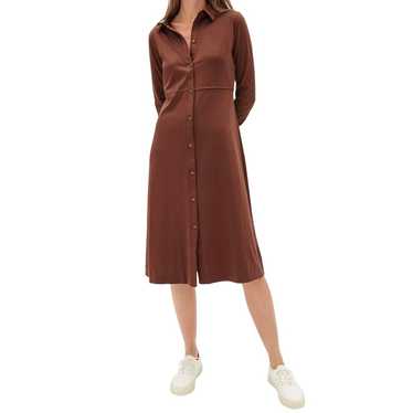 Everlane The Luxe Cotton Shirtdress