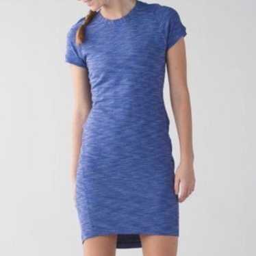 Lululemon &Go Where-To Blue Athletic Dress Size 2 - image 1