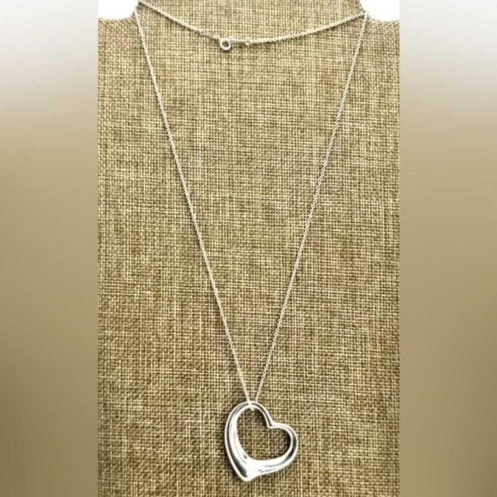 Tiffany & Co Elsa Peretti silver necklace - image 2