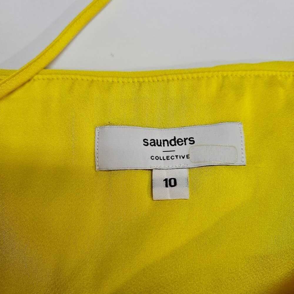 Saunders Collective Lara Bright Yellow Tiered Sli… - image 5