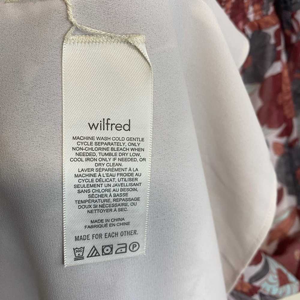 Aritzia Wilfred Women's Dress Midi Grace Floral S… - image 8