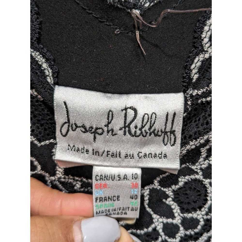 Vintage Joseph Ribkoff Black Scuba Knit Sleveless… - image 6