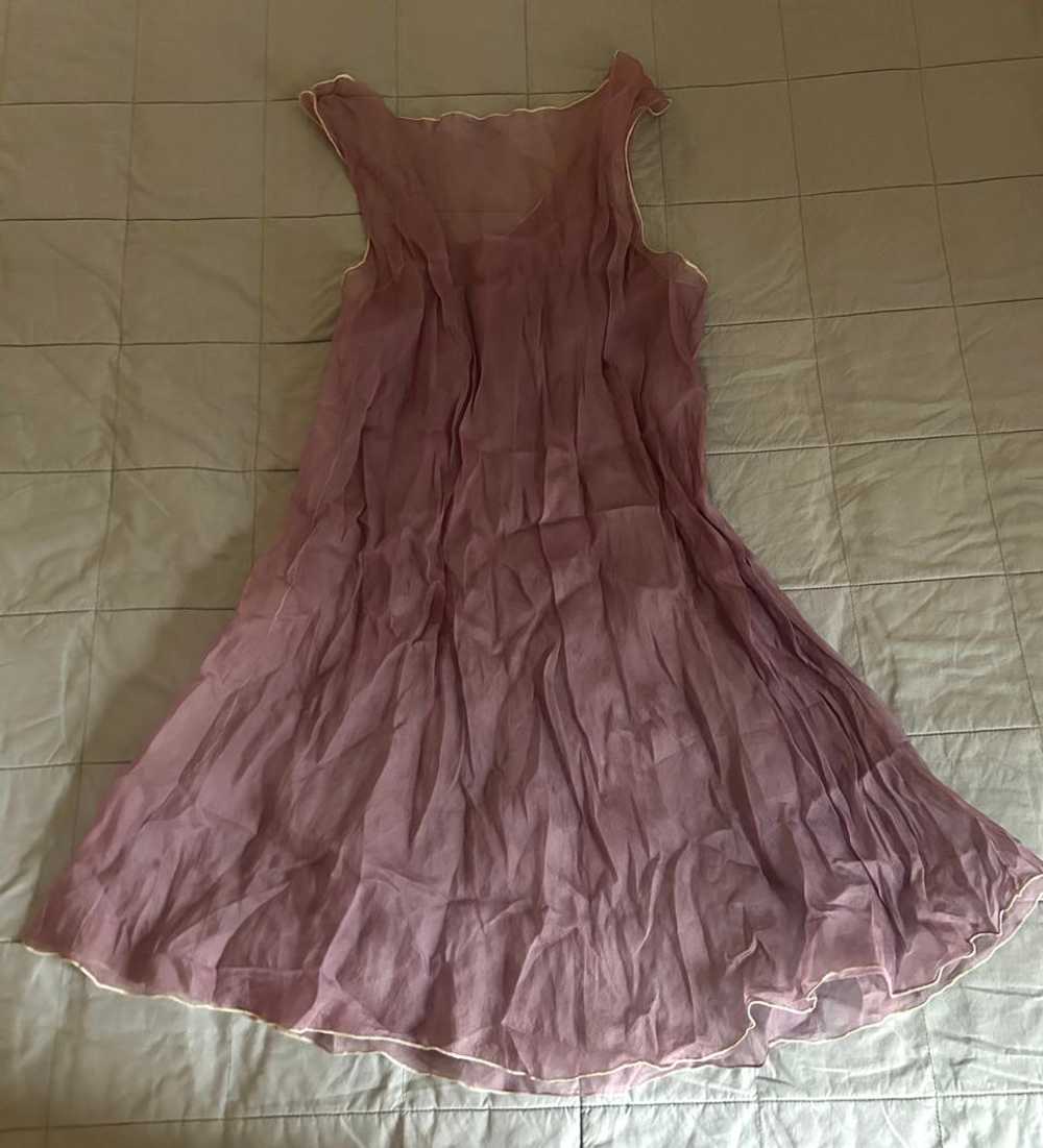 Unbranded Sheer Lilac Crinkle Dress (N/A) | Used,… - image 3