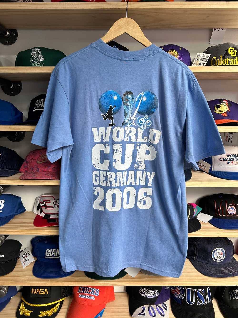 2006 Argentina Maradona World Cup Tee Large - image 3