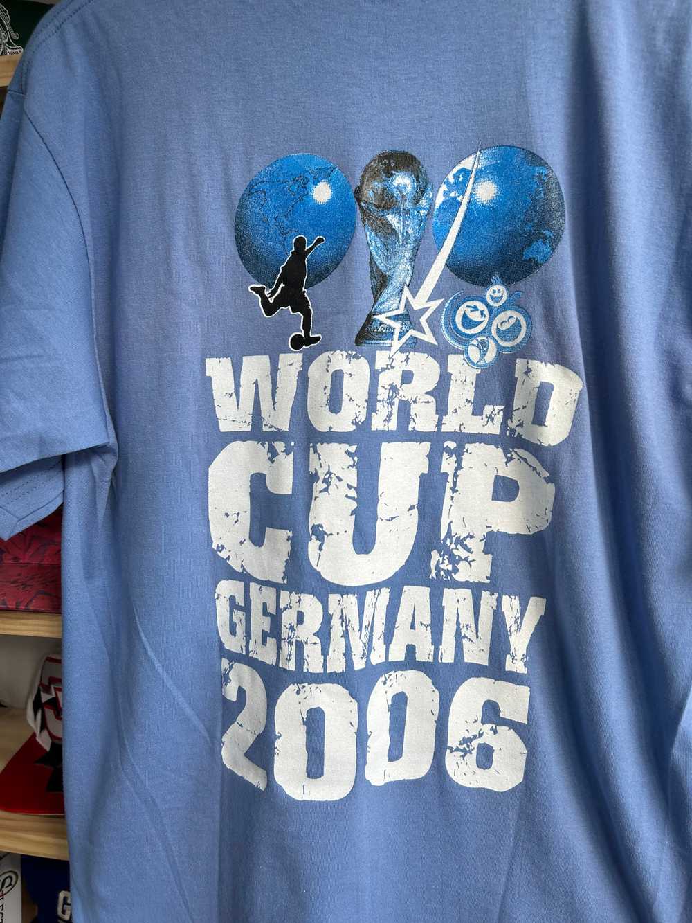 2006 Argentina Maradona World Cup Tee Large - image 5