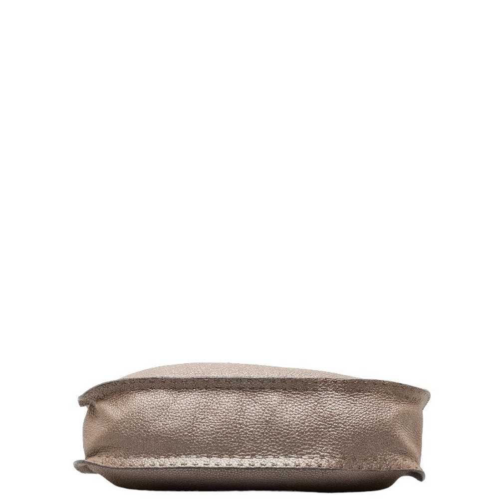 Leather Selleria Hobo Bag - '10s - image 4